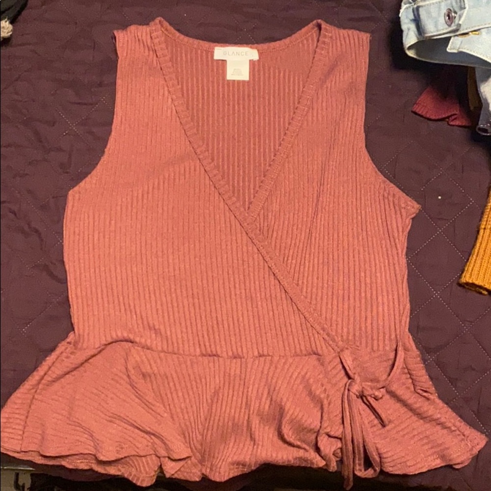 Peplum top